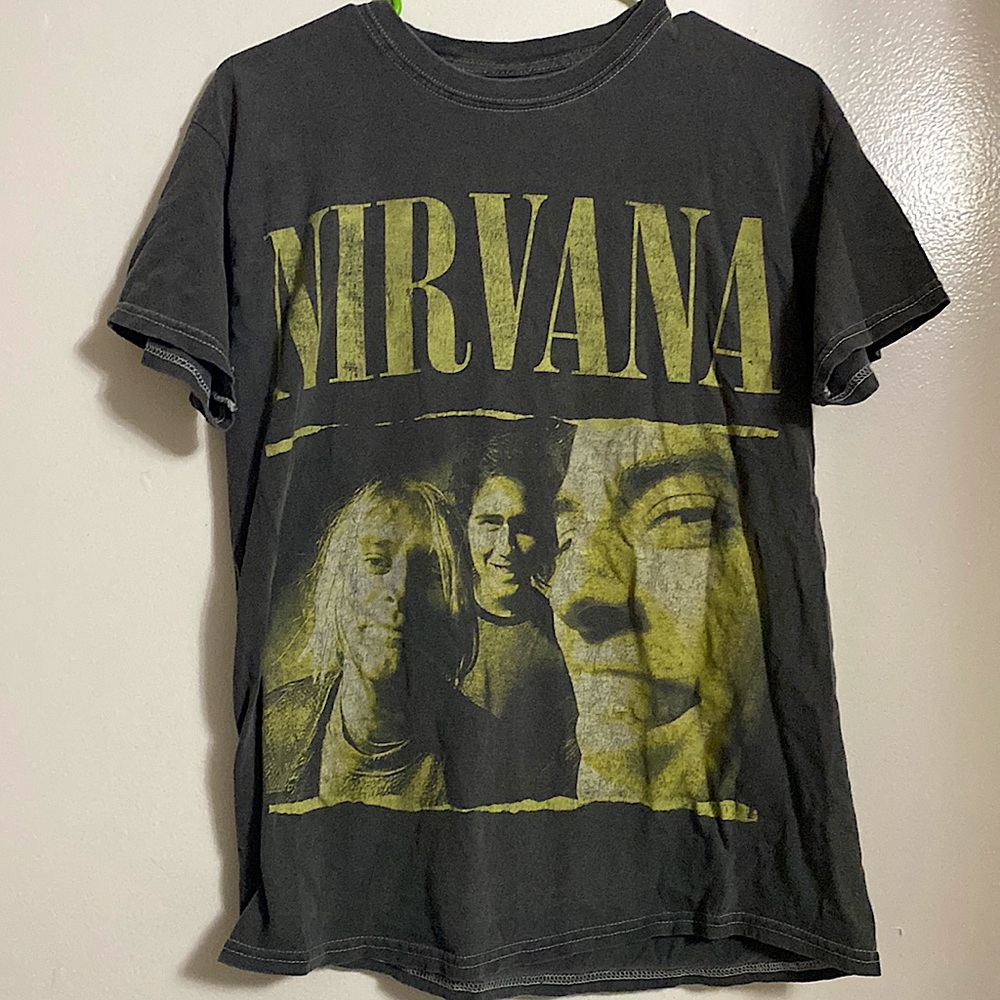 unisex nirvana band tee